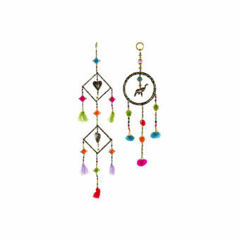 Carillon DKD Home Decor Indiaas (2 pcs) (17 x 3 x 80 cm)