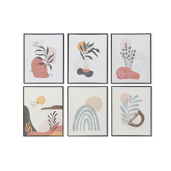 Schilderij DKD Home Decor (42 x 2,8 x 52 cm) (6 stuks)