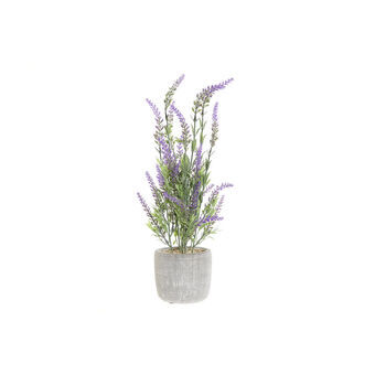 Sierplant DKD Home Decor Groen Grijs PVC Cement Zuur (16 x 16 x 38 cm)