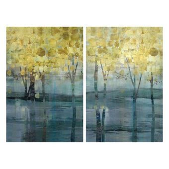 Schilderij DKD Home Decor Bomen (60 x 3 x 90 cm) (2 stuks)