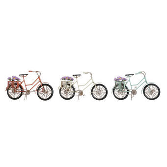 Decoratieve figuren DKD Home Decor Fiets Vintage (3 pcs) (23 x 8.5 x 13 cm)