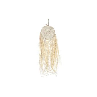 Wanddecoratie DKD Home Decor Raffia (50 x 1,5 x 45 cm)