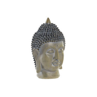 Decoratiefiguur DKD Home Decor Boeddha Resin Lichtgrijs (16 x 15 x 25 cm)