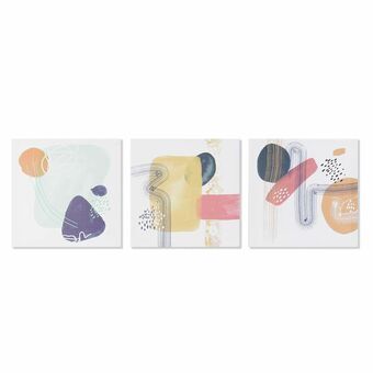 Schilderij DKD Home Decor Abstract Modern (40 x 1,8 x 40 cm)