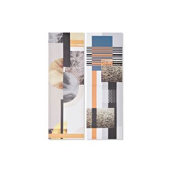 Schilderij DKD Home Decor (90 x 2,3 x 30 cm) (2 stuks) (12 stuks)