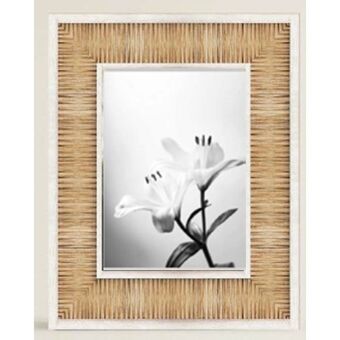 Fotolijsten DKD Home Decor Wit Hout MDF (29 x 1,5 x 34 cm)