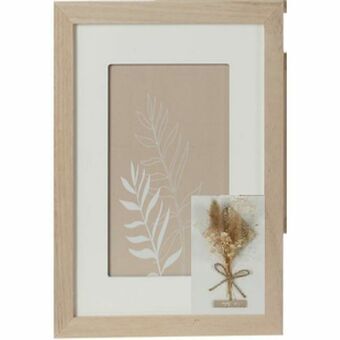 Fotolijsten DKD Home Decor Kristal Natuurlijk Shabby Chic (10 x 1 x 15 cm) (17 x 1 x 22 cm)