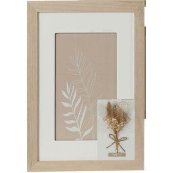 Fotolijsten DKD Home Decor Kristal Natuurlijk Shabby Chic (15 x 1 x 20 cm) (22 x 1 x 27 cm)