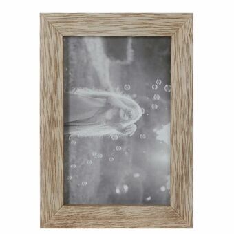 Fotolijsten DKD Home Decor Kristal Natuurlijk Berg Hout MDF (13 x 1 x 18 cm)