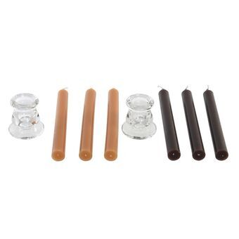 Kaarsenset DKD Home Decor (48 gr) (2 Stuks)