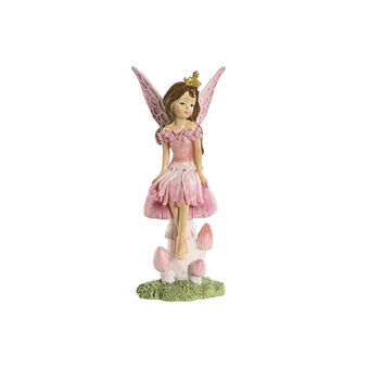 Decoratieve figuren Home ESPRIT Roze 8 x 6 x 18,5 cm