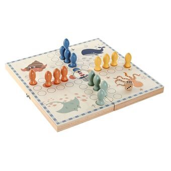 Parchis Home ESPRIT Hout 26 x 13 x 3,3 cm