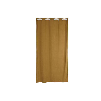 Gordijn Home ESPRIT Mosterd Polyester 140 x 260 x 260 cm