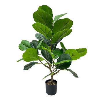 Decoratieve plant Alexandra House Living Plastic Vijgen 90 cm