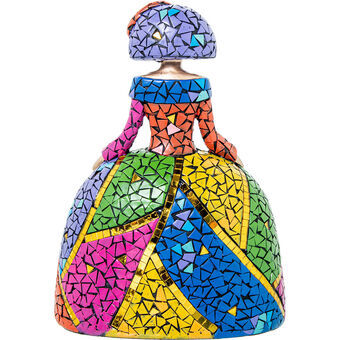 Decoratieve figuren Alexandra House Living Multicolour Plastic Jurk 18 x 13 x 24 cm