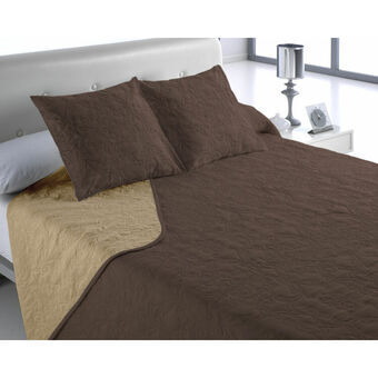 Sprei Hosteline VEGAS Bruin Bed van 105 (2 Onderdelen)