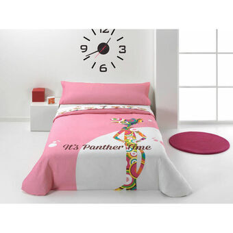 Dekbedovertrek set Hosteline PINK PANTER Pp Multicolour Bed van 90 3 Onderdelen