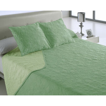 Sprei Hosteline VEGAS Groen Bed van 90 (2 Onderdelen)