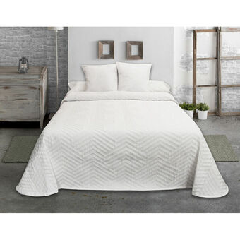 Sprei Hosteline ESPIGA Wit Bed van 135 (1 Onderdelen)