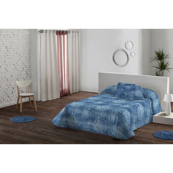 Sprei Lois PATCH P. Blauw Bed van 90 (2 Onderdelen)