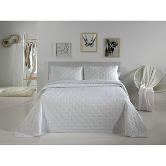 Sprei Pierre Cardin DOTS Wit Bed van 90 (2 Onderdelen)