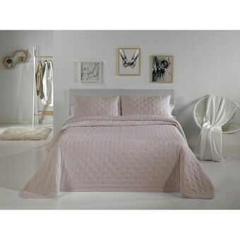 Sprei Pierre Cardin DOTS Roze Bed van 150 (3 Onderdelen)