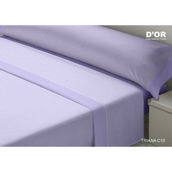 Set beddengoed D\'Or TRIANA Mauve Bed van 105 Franela