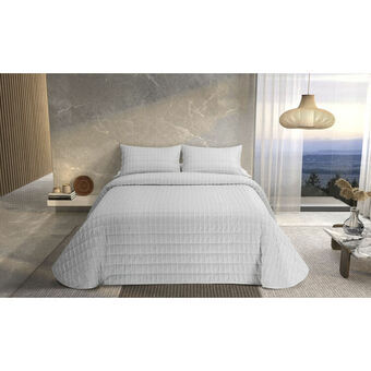 Sprei Pierre Cardin ONDAS Wit Bed van 135 (3 Onderdelen)