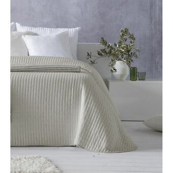 Sprei Hosteline AGNES Beige Bed van 105 (1 Onderdelen)