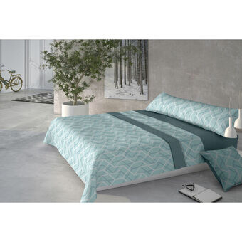 Set beddengoed Pierre Cardin CORALINA AINA Blauw Bed van 90