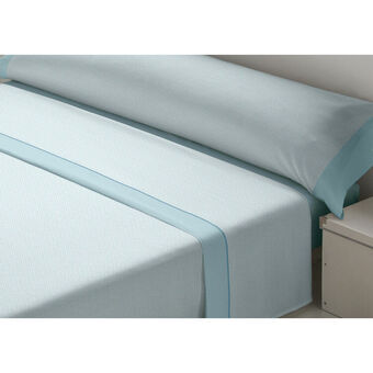 Set beddengoed D\'Or JAZMIN Blauw Bed van 90 Franela