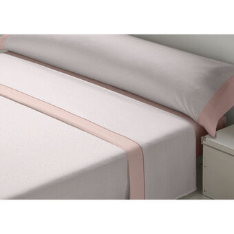 Set beddengoed D\'Or JAZMIN Roze Bed van 90 Franela