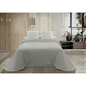 Sprei Hosteline PALMA Parelgrijs Bed van 150