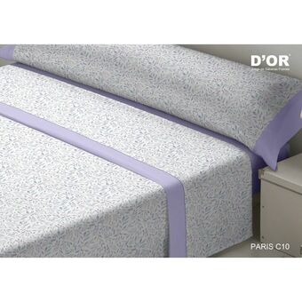 Set beddengoed D\'Or PARIS Mauve Bed van 160 Franela