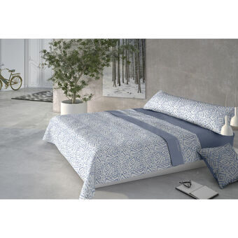 Set beddengoed Pierre Cardin CORALINA MARMOL Blauw Bed van 135