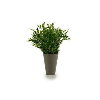 Bloempot Groen Plastic 13 x 25 x 13 cm