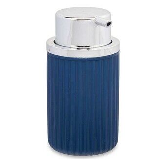 Zeepdispenser Blauw Plastic 420 ml (7 x 14,5 x 8,5 cm)