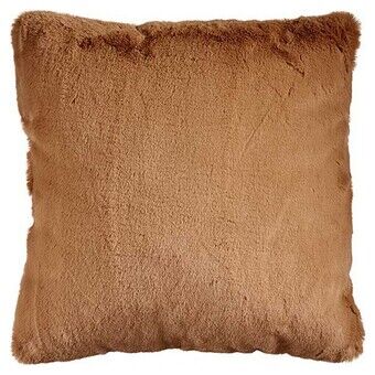 Kussen Met huid Bruin Synthetisch Leer (40 x 2 x 40 cm)