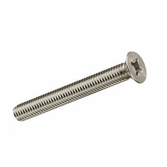 Schroefdoos FADIX Metrische schroefdraad M3 x 16 mm Platte kop