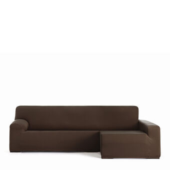 Hoes voor chaise longue met lange armleuning rechts Eysa BRONX Bruin 170 x 110 x 310 cm