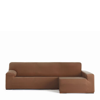 Hoes voor chaise longue met lange armleuning rechts Eysa BRONX Donkerrood 170 x 110 x 310 cm