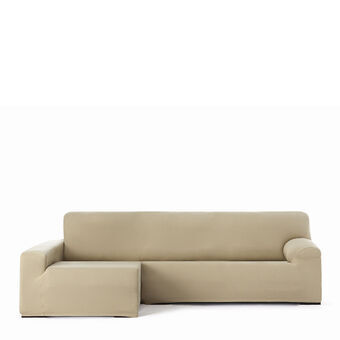 Hoes voor chaise longue met lange armleuning links Eysa BRONX Beige 170 x 110 x 310 cm