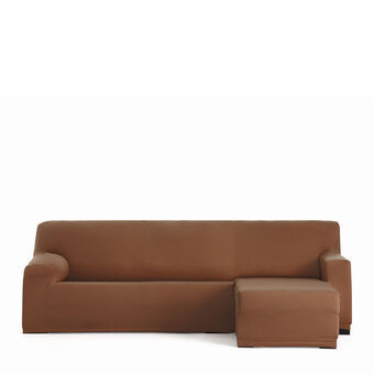 Hoes voor chaise longue met korte armleuning rechts Eysa BRONX Bruin 110 x 110 x 310 cm