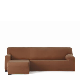 Hoes voor chaise longue met korte armleuning links Eysa BRONX Bruin 110 x 110 x 310 cm