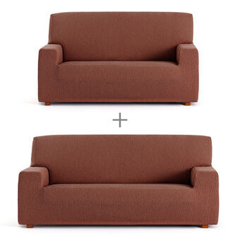 Sofa hoes set Eysa TROYA Oranje 70 x 110 x 210 cm 2 Onderdelen