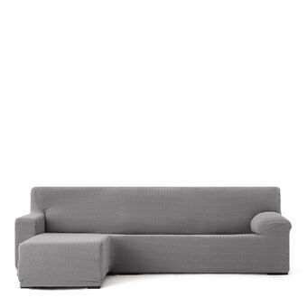 Hoes voor chaise longue met korte armleuning links Eysa JAZ Grijs 120 x 120 x 360 cm