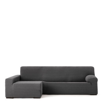 Hoes voor chaise longue met lange armleuning links Eysa JAZ Donker grijs 180 x 120 x 360 cm