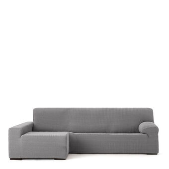 Hoes voor chaise longue met lange armleuning links Eysa JAZ Grijs 180 x 120 x 360 cm