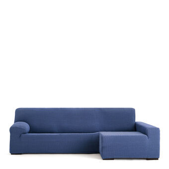 Hoes voor chaise longue met lange armleuning rechts Eysa JAZ Blauw 180 x 120 x 360 cm