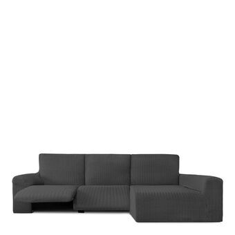 Hoes voor chaise longue met lange armleuning rechts Eysa JAZ Donker grijs 180 x 120 x 360 cm